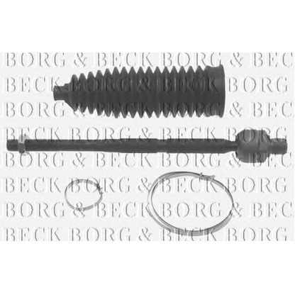 Foto Axialgelenk, Spurstange BORG & BECK BTR4828K