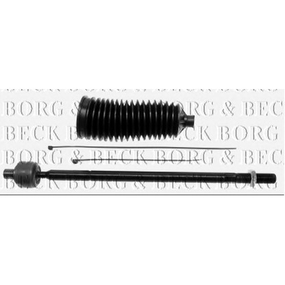 Photo Tie Rod Axle Joint BORG & BECK BTR5065K