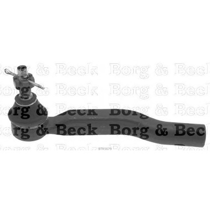 Фото Наконечник поперечной рулевой тяги BORG & BECK BTR5679