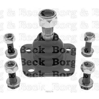 Photo Rotule de suspension BORG & BECK BBJ5174