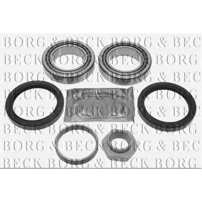 Photo Kit de roulements de roue BORG & BECK BWK1055