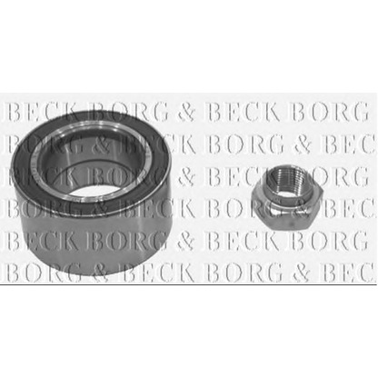 Photo Wheel Bearing Kit BORG & BECK BWK106