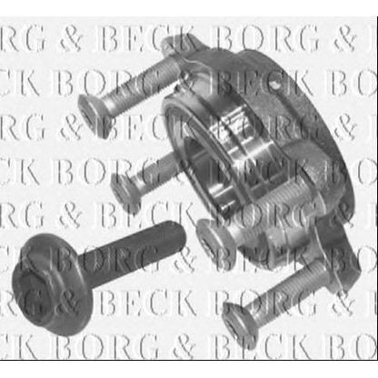 Photo Kit de roulements de roue BORG & BECK BWK1062