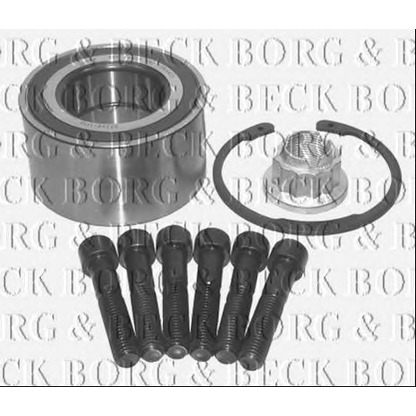 Foto Kit cuscinetto ruota BORG & BECK BWK1064