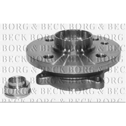 Photo Wheel Bearing Kit BORG & BECK BWK1070