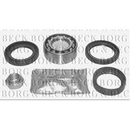 Photo Kit de roulements de roue BORG & BECK BWK108