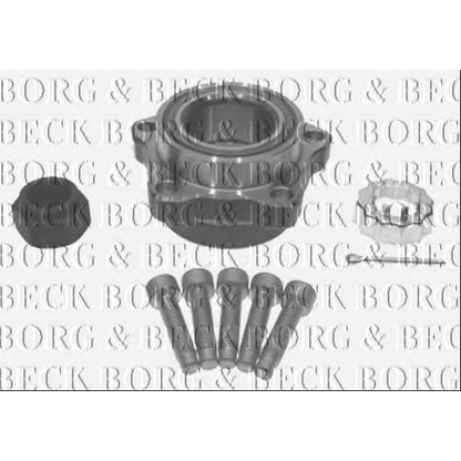 Photo Wheel Bearing Kit BORG & BECK BWK1081