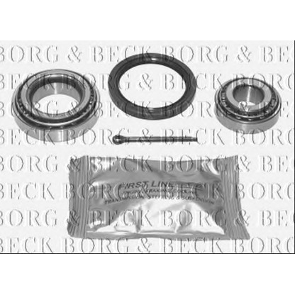 Photo Wheel Bearing Kit BORG & BECK BWK268