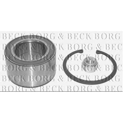 Photo Kit de roulements de roue BORG & BECK BWK701