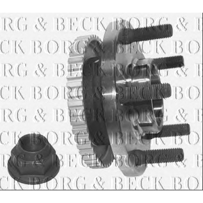 Photo Wheel Bearing Kit BORG & BECK BWK707