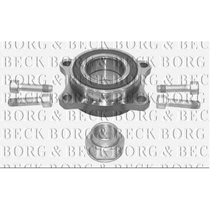 Photo Kit de roulements de roue BORG & BECK BWK716