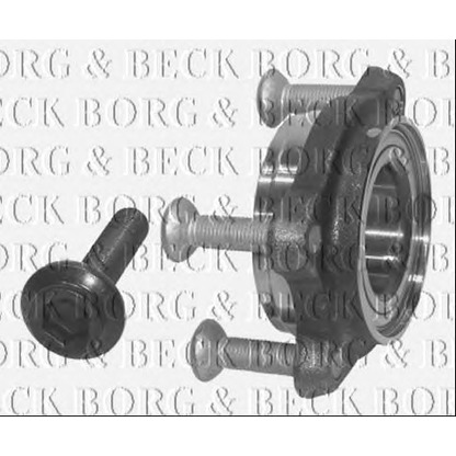 Photo Wheel Bearing Kit BORG & BECK BWK723