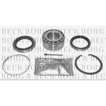 Photo Wheel Bearing Kit BORG & BECK BWK337