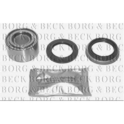 Photo Kit de roulements de roue BORG & BECK BWK363