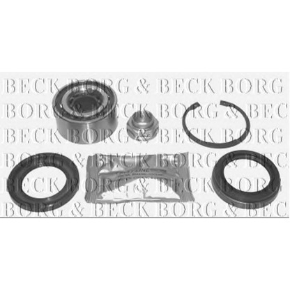 Photo Wheel Bearing Kit BORG & BECK BWK379