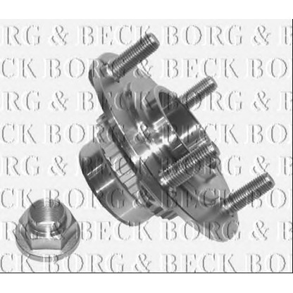 Photo Kit de roulements de roue BORG & BECK BWK538