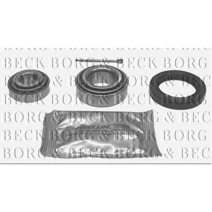 Photo Wheel Bearing Kit BORG & BECK BWK014