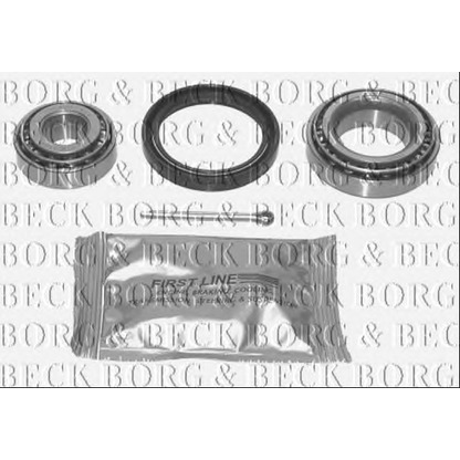 Photo Kit de roulements de roue BORG & BECK BWK018