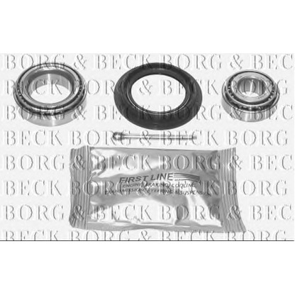Photo Wheel Bearing Kit BORG & BECK BWK026
