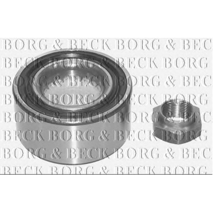 Photo Wheel Bearing Kit BORG & BECK BWK043