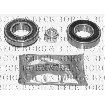 Photo Wheel Bearing Kit BORG & BECK BWK047