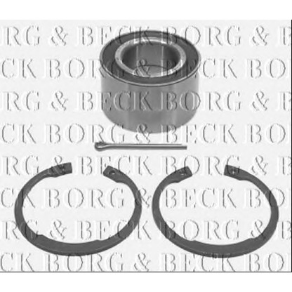 Photo Wheel Bearing Kit BORG & BECK BWK056