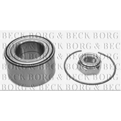 Photo Wheel Bearing Kit BORG & BECK BWK064