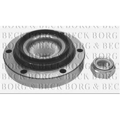 Photo Kit de roulements de roue BORG & BECK BWK071