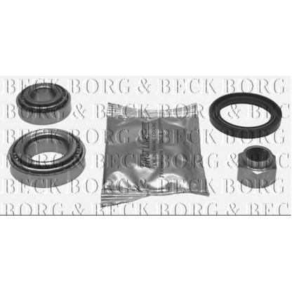 Photo Wheel Bearing Kit BORG & BECK BWK083