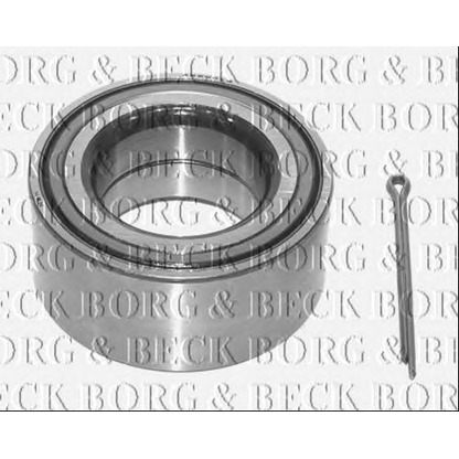 Photo Kit de roulements de roue BORG & BECK BWK1002