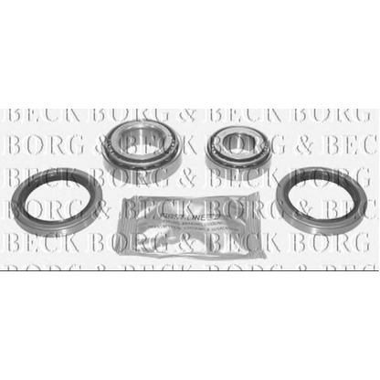 Photo Wheel Bearing Kit BORG & BECK BWK1033