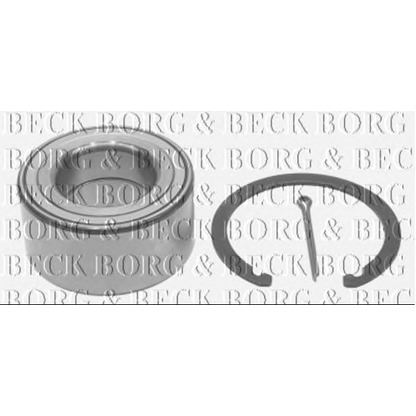 Photo Wheel Bearing Kit BORG & BECK BWK1083