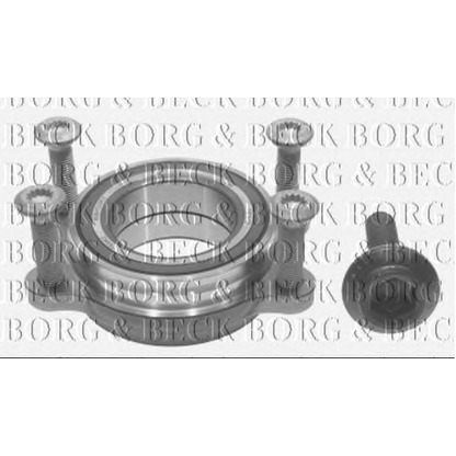 Photo Wheel Bearing Kit BORG & BECK BWK1109