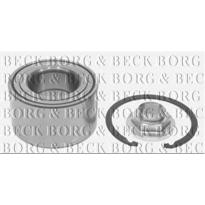 Photo Kit de roulements de roue BORG & BECK BWK1114