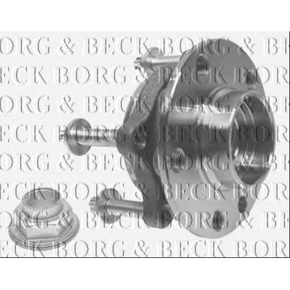Photo Wheel Bearing Kit BORG & BECK BWK1120