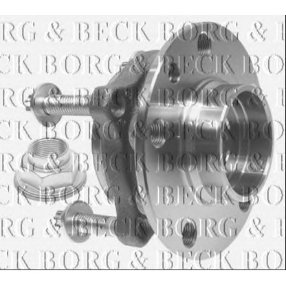 Фото Комплект подшипника ступицы колеса BORG & BECK BWK1121