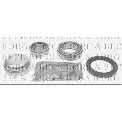 Foto Kit cuscinetto ruota BORG & BECK BWK1126