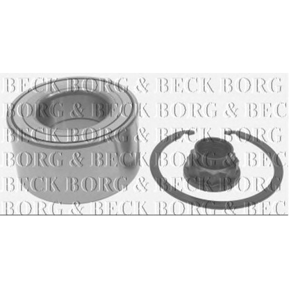 Photo Kit de roulements de roue BORG & BECK BWK1127