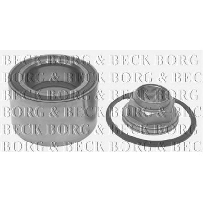Photo Wheel Bearing Kit BORG & BECK BWK1130
