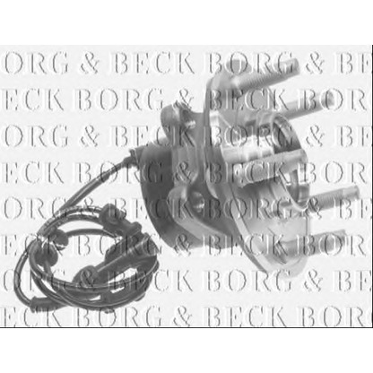 Photo Kit de roulements de roue BORG & BECK BWK1149