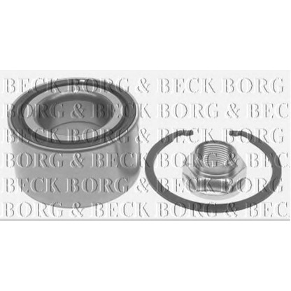 Photo Wheel Bearing Kit BORG & BECK BWK1161