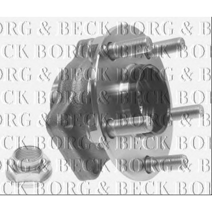 Photo Wheel Bearing Kit BORG & BECK BWK1194