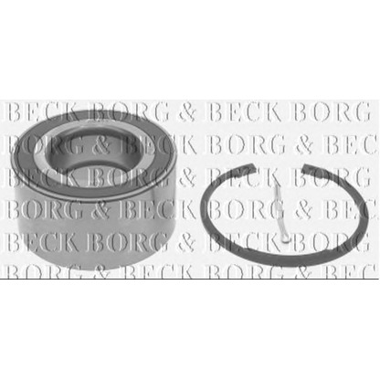 Foto Radlagersatz BORG & BECK BWK1209