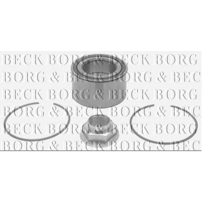 Photo Wheel Bearing Kit BORG & BECK BWK1249