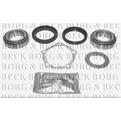 Photo Wheel Bearing Kit BORG & BECK BWK138