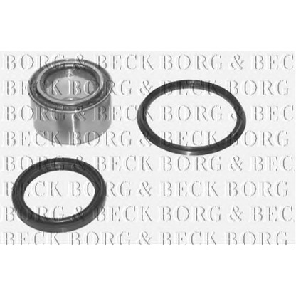Photo Wheel Bearing Kit BORG & BECK BWK139