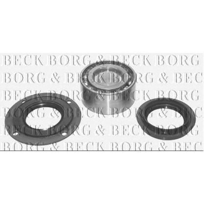 Foto Kit cuscinetto ruota BORG & BECK BWK179