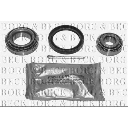 Photo Kit de roulements de roue BORG & BECK BWK189
