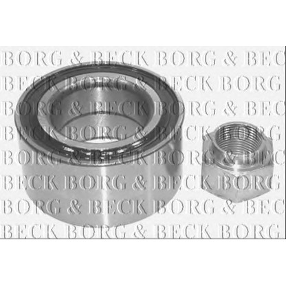 Photo Wheel Bearing Kit BORG & BECK BWK211