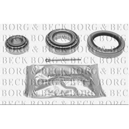 Photo Wheel Bearing Kit BORG & BECK BWK216